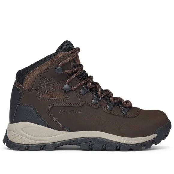 Columbia Womens Cordovan Crown Jewel Newton Ridge Plus Waterproof Hiking Boots 7 - Picture 1 of 15
